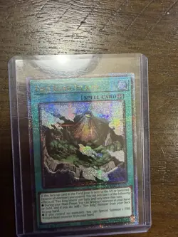 Yu-Gi-Oh Fire King Island Quarter Century Secret Rare Card RA03-EN059 Yugioh NM - Image 1