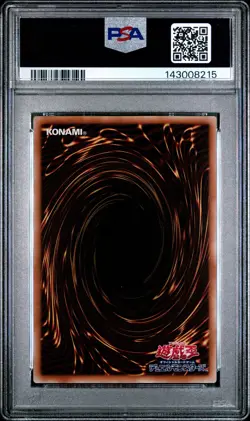 2014 YU-GI-OH! JPN TRC1-THE RARITY COLL #JP001 DARK MAGICIAN PSA 9 - Image 2