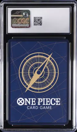 2024 ONE PIECE JPN PROMO SAIKYO JUMP #P-074 PORTGAS D. ACE CGC 10 GEM MINT - Image 2