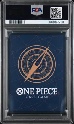 2024 One Piece PRB01 Nami HOLOFOIL Full Art P-053 PSA 10 - Image 2