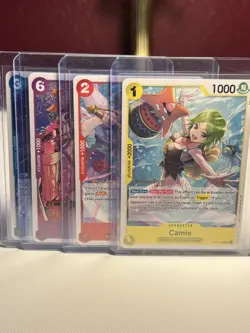 One Piece Card Game - Camie, Cavendish,Diamante,Wadatsumi(Release Event) Cards - Image 1
