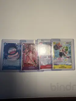 One Piece Card Game - Camie, Cavendish,Diamante,Wadatsumi(Release Event) Cards - Image 2
