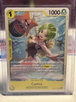 One Piece Card Game - Camie, Cavendish,Diamante,Wadatsumi(Release Event) Cards - Image 3