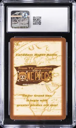 2001 ONE PIECE CARDDASS HYPER BATTLE JPN #S101 LUFFY'S PIRATE CREW CGC 9.5 - Image 2