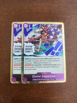 2x Divine Departure OP13-076 NM One Piece TCG Canadian Seller - Image 1