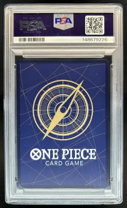 2025 One Piece Bandai Card Games Fest Monkey D Luffy #OP07-073 PSA 10 GEM MINT - Image 2