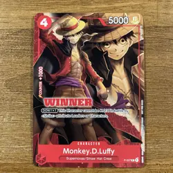 Monkey.D.Luffy - P-007 (Winner Pack Vol. 1) - One Piece Promotion Cards (OP-PR) - Image 1