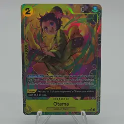 Namco One Piece Otama PRB02-016 Alt Art Rare Foil Vol. 2 2 Cost 0 Power - Image 1