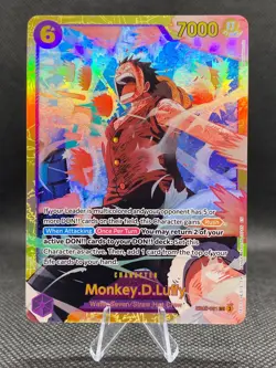 Monkey.D.Luffy EB02-061 One Piece Extra Booster Anime 25th Collection - Image 1