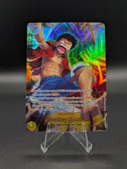 One Piece TCG Monkey D. Luffy OP15-119 SEC Adventure on KAMI's Island English - Image 1