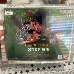 One Piece TCG OP-12 Legacy Of The Master Factory Sealed Booster Box With Case - Image 1