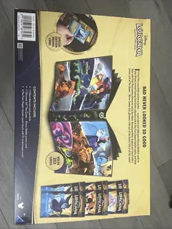 SEALED Disney Lorcana First Chapter Collector Set 6 Packs Portfolio Promo Costco 4050368981752 - Image 2