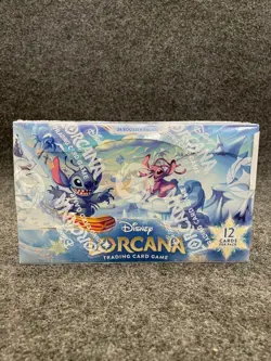 Disney Lorcana TCG: Winterspell Booster Box, Worn Box - Image 1