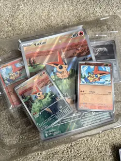 Pokemon Card Victini Illustration Collection Promos + 36 Card Bulk (no packs) - Image 2