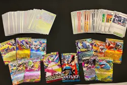 Mega Brave + Symphonia COMPLETE Base Set w EX 126 cards Japanese Pokemon TCG UK - Image 1