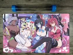 Ygomat Evil Twins Ki-sikil & Lil-la Trading Card Game Playmat Free Tube / Bag - Image 1