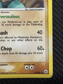 Pokemon TCG Machamp EX Hidden Legends 9/101 Holo Rare 2004 LP Excellent Card - Image 4