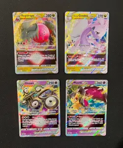 Lot of Pokemon TCG - 4 Holo Cards (Ultra Rare VSTAR) - Image 1