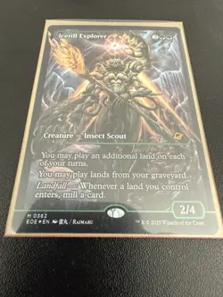 MTG Edge of Eternities Card Showcase Foil NM Condition Icetill Explorer - Image 1