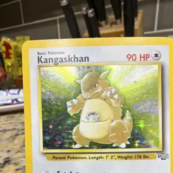 Pokemon Kangaskhan Jungle 5/64 Holo Rare Unlimited 90 HP Wizards 1999 Card - Image 4