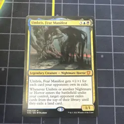 Umbris, Fear Manifest Commander: Innistrad: Crimson Vow Regular - Image 1