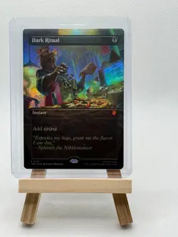 MTG Dark Ritual (Borderless) FOIL - Teenage Mutant Ninja Turtles (TMC) - Image 1