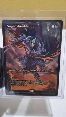 Super Shredder FOIL (Showcase) #285 TMNT X MTG NM - Image 1