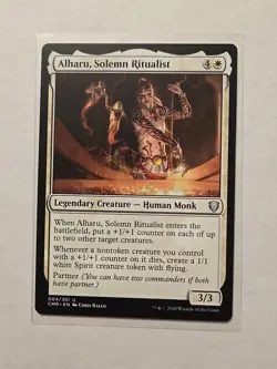Alharu, Solemn Ritualist - Commander Legends - LP - Uncommon Legendary Creature - Image 1
