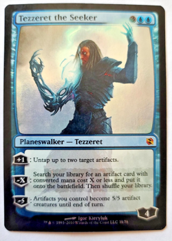 Magic MTG: Tezzeret the Seeker (Foil) - Elspeth vs Tezzeret 39/79 LP-NM - Image 1