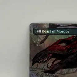 MTG Fell Beast of Mordor Foil Borderless Lord Of The Rings Unplayed Magic 0513 - Image 4