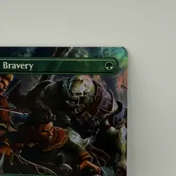 MTG Pippin's Bravery #0414 Borderless FOIL LTR Common NM - Image 2