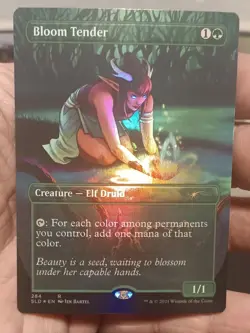 Bloom Tender Borderless Foil SLD Secret Lair Drop - Image 1