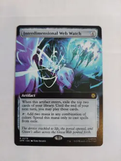 Interdimensional Web Watch (Extended Art) Marvel's Spider-Man Regular - Image 1