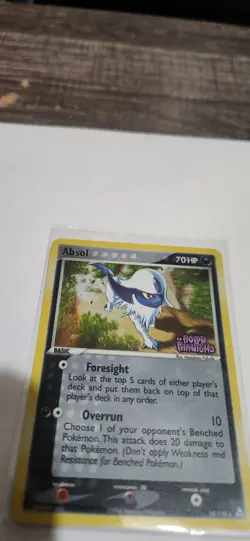 Pokemon Absol EX Holon Phantoms #18 2006 Holo Card - Image 2
