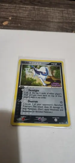 Pokemon Absol EX Holon Phantoms #18 2006 Holo Card - Image 3