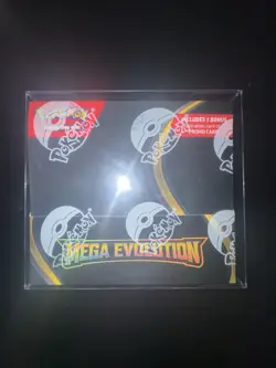 Pokemon TCG: Mega Evolution Factory Sealed Enhanced Booster Box - Image 1