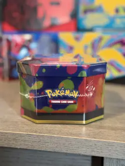 Pokemon TCG Mega Charizard ex Factory Sealed Tin Box - Charizard X - 4 Packs - Image 3