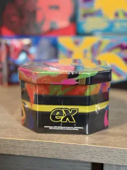 Pokemon TCG Mega Charizard ex Factory Sealed Tin Box - Charizard X - 4 Packs - Image 4