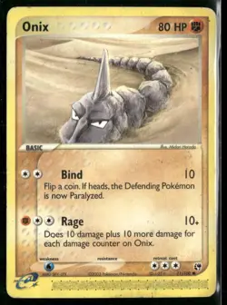 Pokemon Onix EX Sandstorm 71/100 - Image 1