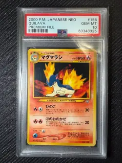 Pokemon Magmarash Promo Card PSA10 First Gen 1996 1999 Vintage Card - Image 1