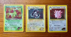 2000's Pokemon WOTC Gym Heroes Lot - Rocket's Scyther - Image 1