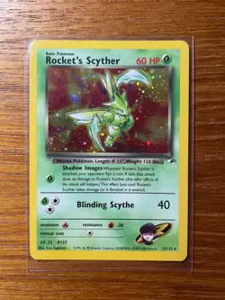 2000's Pokemon WOTC Gym Heroes Lot - Rocket's Scyther - Image 2