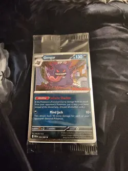 Pokemon Gengar POR 050/088 Holo Promo Card English TCG - Image 1