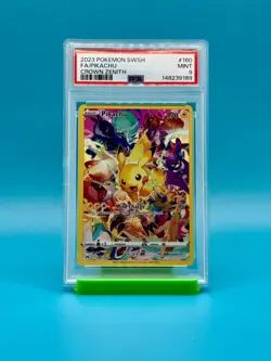 PSA 9 - 2023 Pokemon SWSH Crown Zenith Pikachu #160 - Image 1