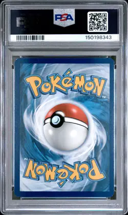 2017 POKEMON SUN & MOON #78 ALOLAN MEOWTH-REVERSE FOIL PSA 7 - Image 2
