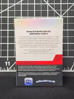 Pokemon TCG Scarlet & Violet Prismatic Evolutions Booster Bundle 6 Booster Packs 820650853210 - Image 2