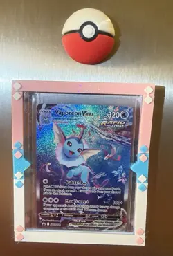 Pokemon TCG SWSH Blackstar Promo Vaporeon VMAX SWSH182 - Image 1