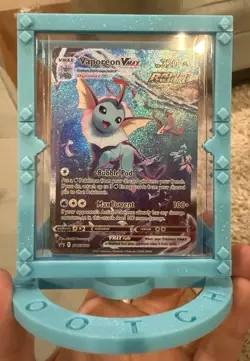 Pokemon TCG SWSH Blackstar Promo Vaporeon VMAX SWSH182 - Image 2