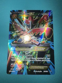 Pokemon M Scizor EX (Full Art) 120/122 Breakpoint Full Art Holo - Image 1