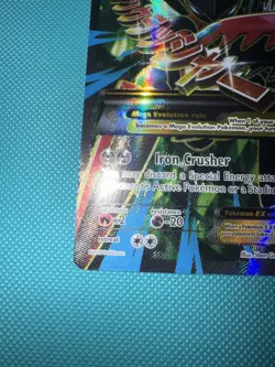 Pokemon M Scizor EX (Full Art) 120/122 Breakpoint Full Art Holo - Image 5
